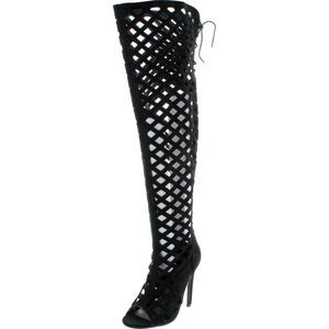 CR Elnora-1 Black Womens boots 7 NEW